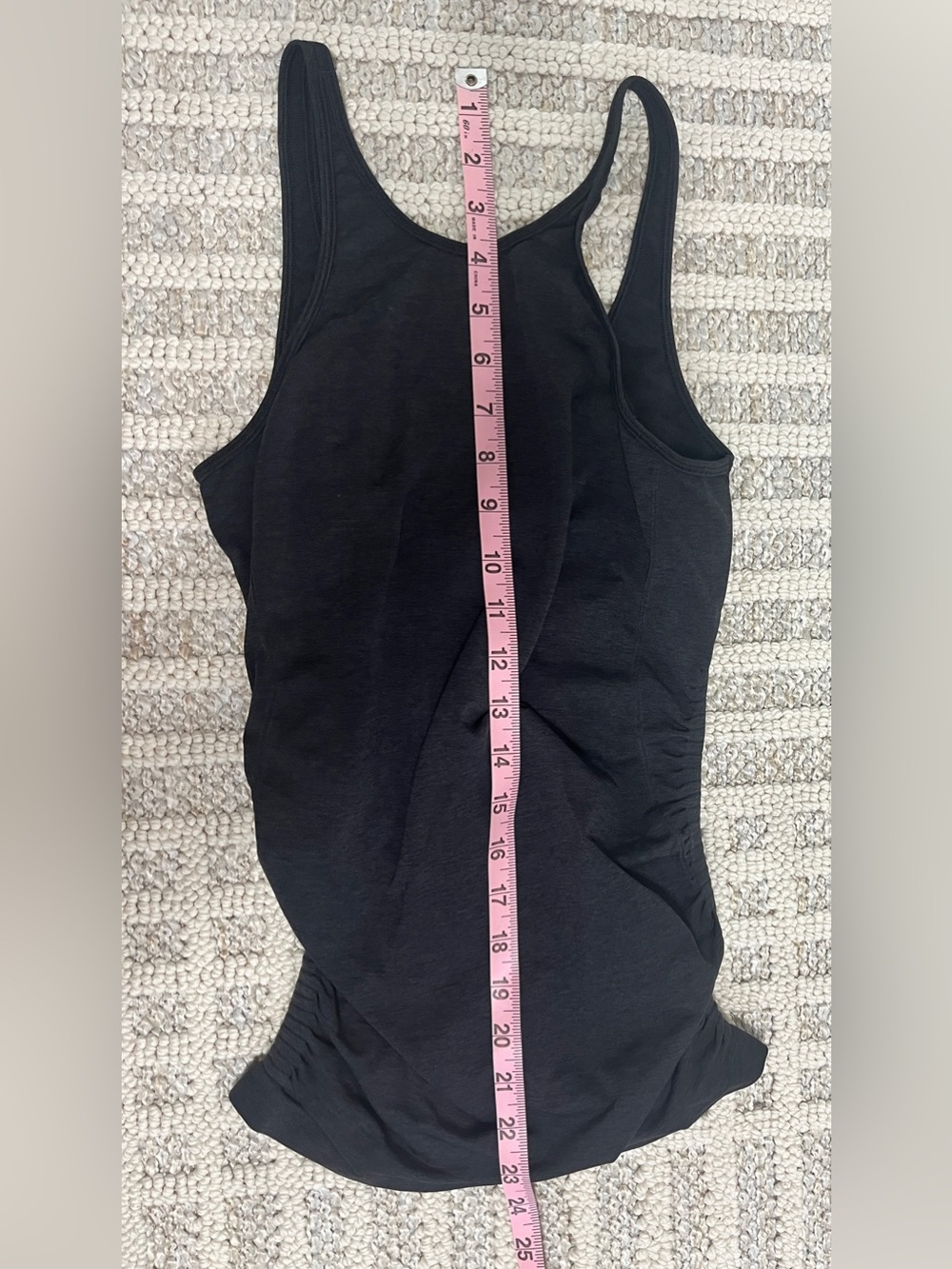 Lululemon Black Strappy Tank Top size 4 - Picture 2 of 8